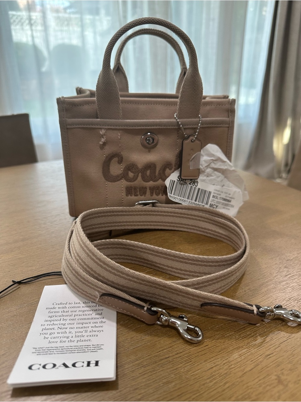 Coach Cargo Tote Bag 20